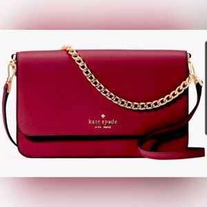 Kate Spade Madison Willow Medium Flap Convertible Purse Brand New with tags